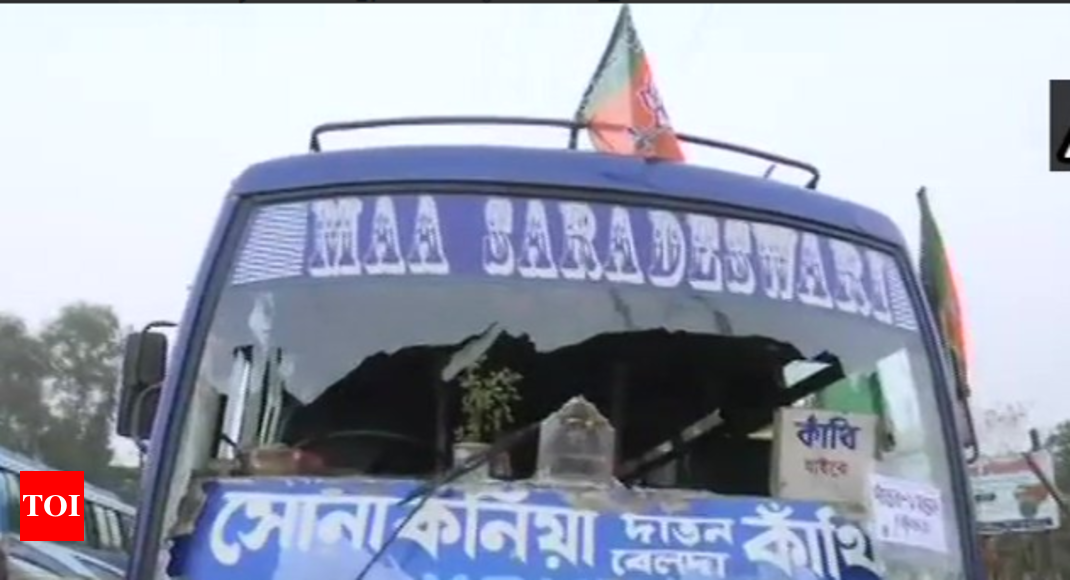 TMC, BJP workers clash after Amit Shah's rally in Bengal 