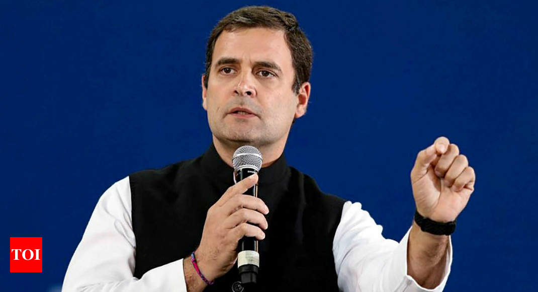 Rahul Gandhi to kick-start Lok Sabha poll campaign in Madhya Pradesh on February 8 