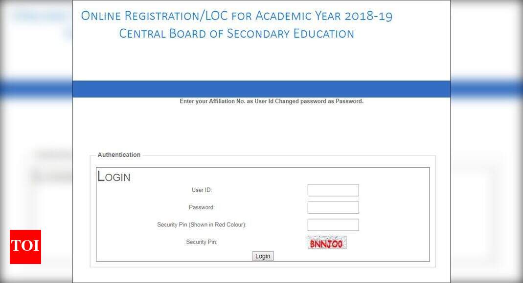 Cbse Admit Card 2019 Cbse Releases Class 10 12 Admit Card For Regular Private Candidates Cbse Nic In Check Details Here Times Of India