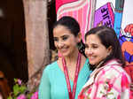 Manisha Koirala and Anupama Chopra 