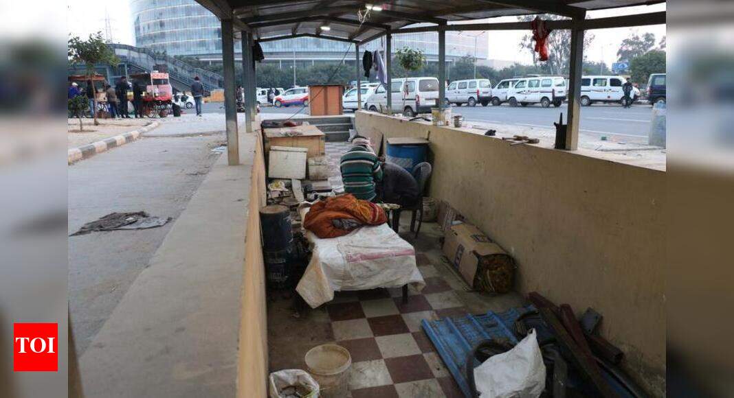 Hawking spot, shelter for the homeless: Fate of subways | Gurgaon News ...