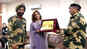 Yami Gautam felicitated by BSF for her performance in 'Uri: The Surgical Strike'