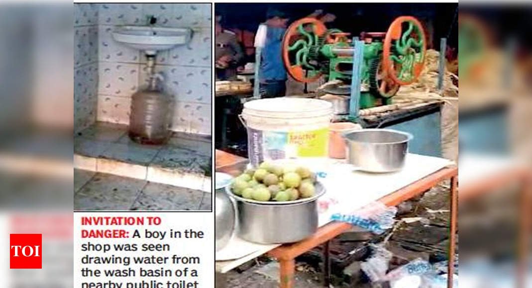Toilet water in cane juice near Bannerghatta zoo? Bengaluru News Times of India