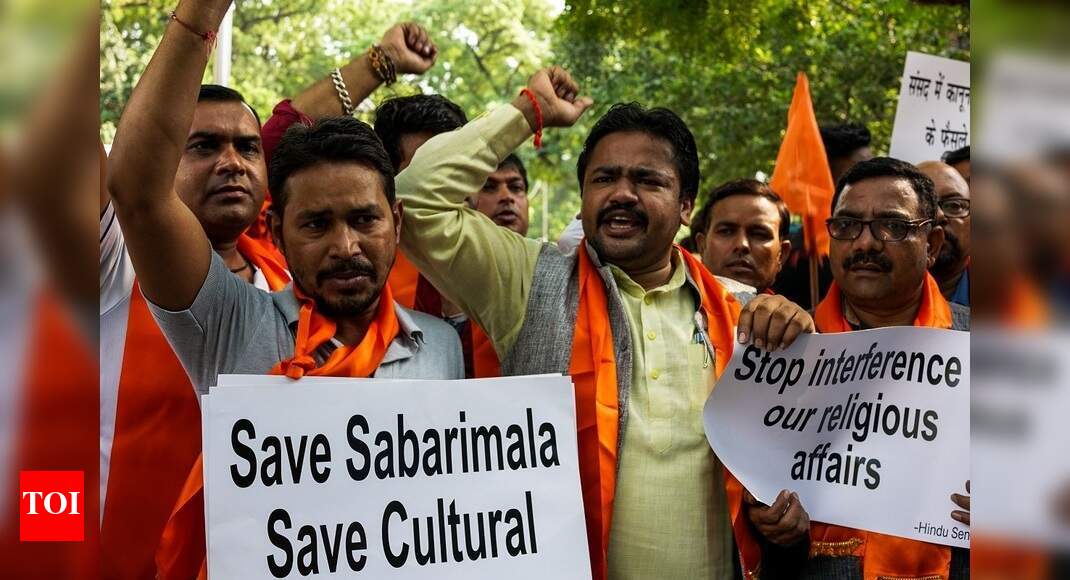 Sabarimala case Supreme Court to hear pleas seeking review of