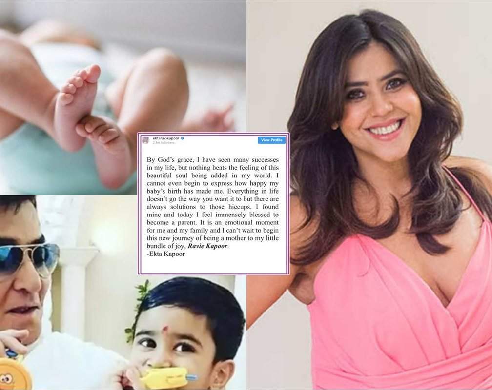 
Ekta Kapoor names her baby boy after dad Jeetendra, reveals she failed to get pregnant through IVF
