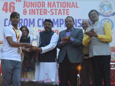 21 days after tournament debut, Panchpaoli's Tambe is junior national carrom champion