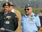 Maj Gen VK Tiwari and AVM DK Awasthi