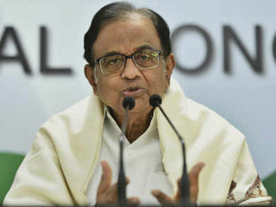 Chidambaram accuses NDA govt of copying Congress' declaration that poor have first right to resources of country