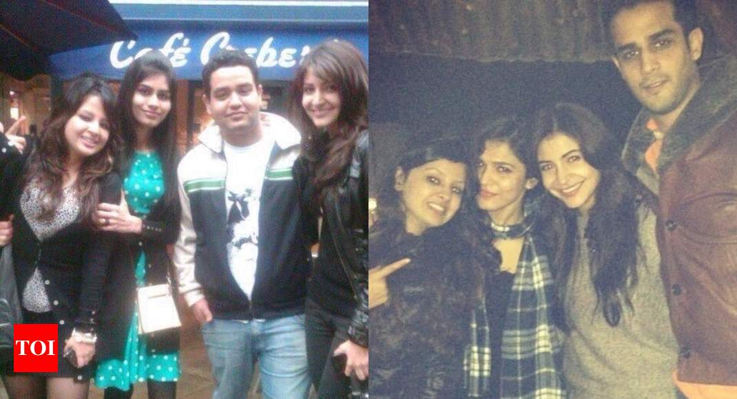 Throwback photos of Anushka Sharma and Mahendra Singh Dhonis wife Sakshi Dhoni are going viral on social media Hindi Movie News photo