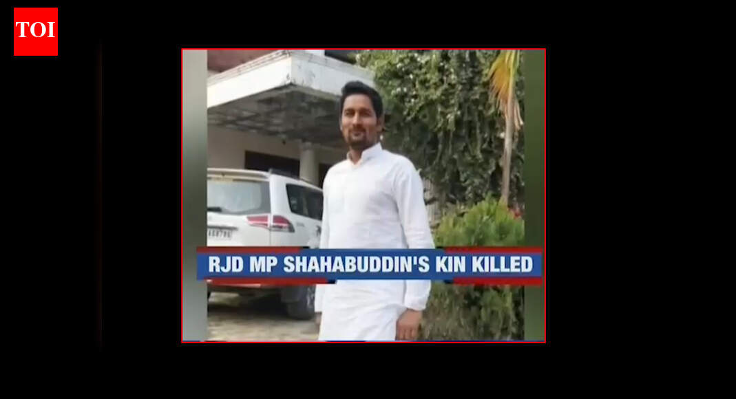 Former RJD MP Shahabuddin’s nephew shot dead