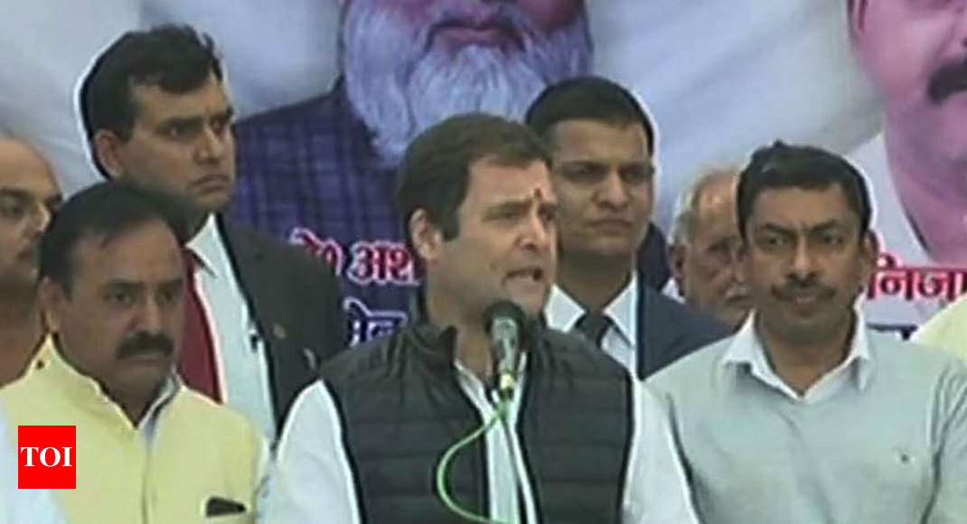 PM denying employment opportunities in varsities to deprived sections: Rahul Gandhi 