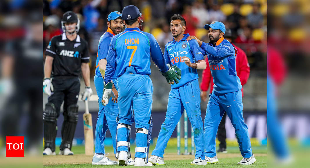 IND vs NZ 5th ODI Highlights India beat New Zealand by 35 runs to win