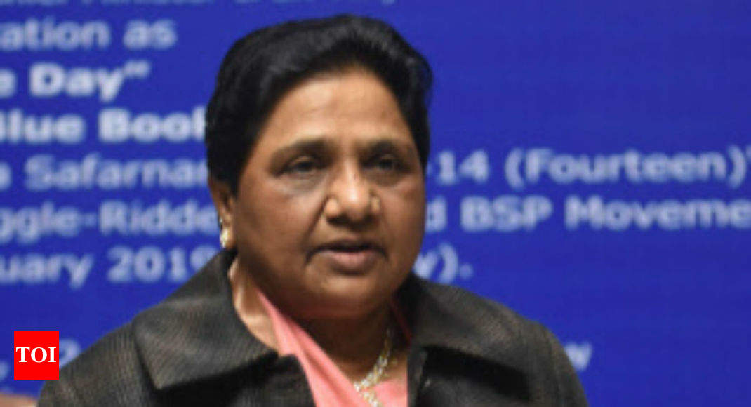 Mayawati takes dig at Congress government in MP 