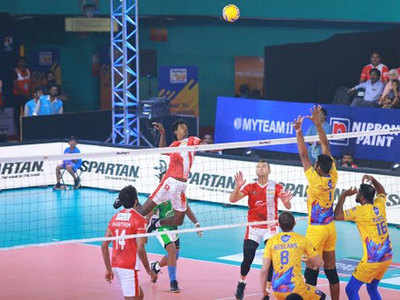Pro Volleyball League: Calicut Heroes beat Chennai Spartans 4-1 | More ...