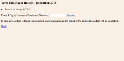 IGNOU Dec 2018 Result released for those who applied for early result declaration, check details