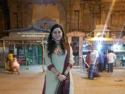 TV actress Swetha Subramanian enjoys her vacation; See pics