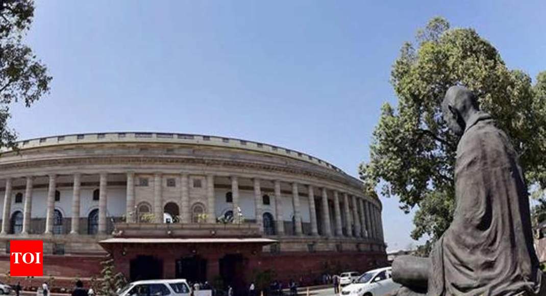 Lok Sabha adjourned for the day amid noisy protests by TMC 