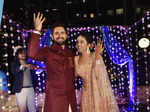 Siddharth Chandekar and Mitali Mayekar's star-studded engagement