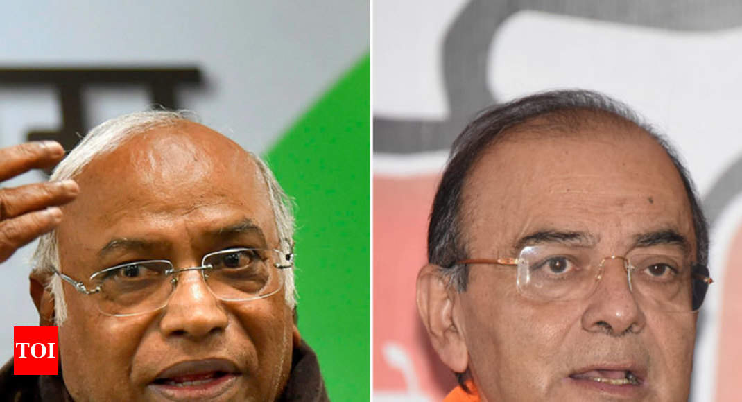 CBI row: Dissent was over flouting of procedure not integrity of officer, Kharge to Jaitley 