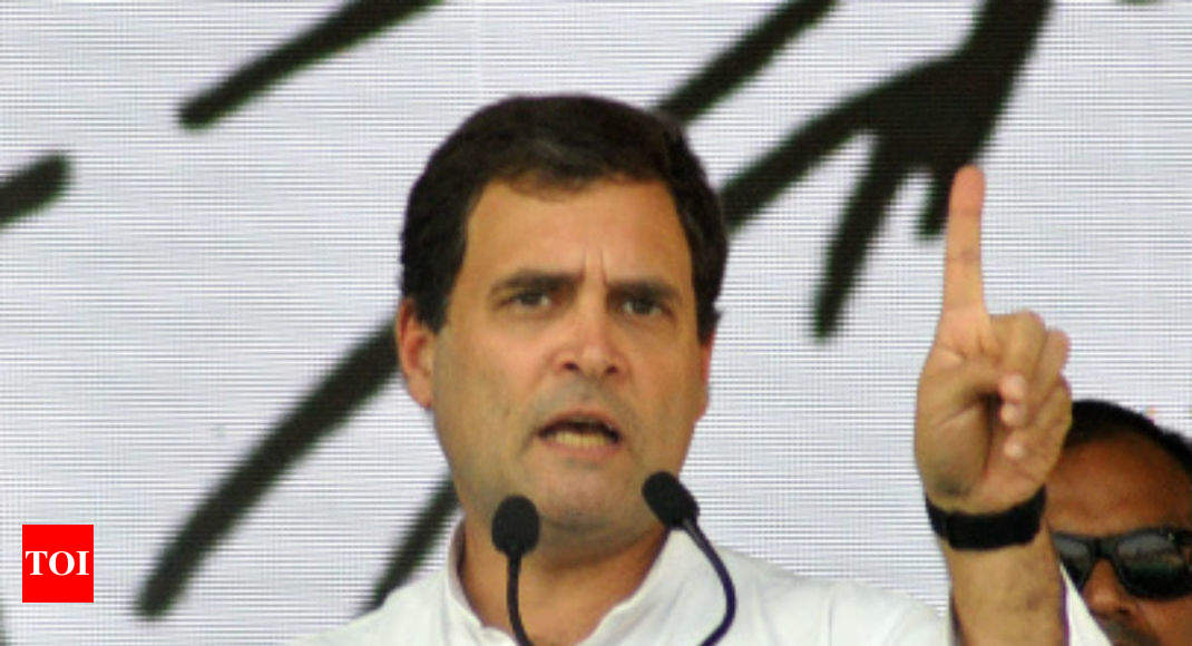Rahul says Gadkari only one in BJP with some guts, seeks answers on Rafale, jobs 
