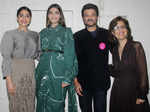 Regina Cassandra, Sonam Kapoor, Anil Kapoor and Shelly Chopra Dhar