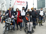 Bike rally marks Multiple Sclerosis Day in India