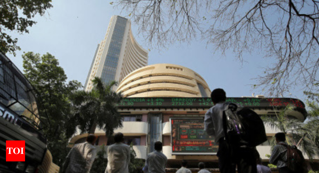 Sensex jumps over 250 pts; Nifty breaches 11k mark