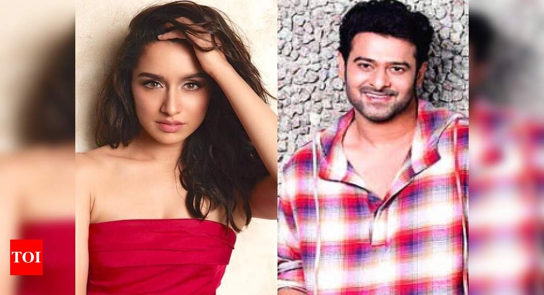 When Prabhas And Shraddha Kapoor Turned Mentors For Each Other Hindi Movie News Times Of India