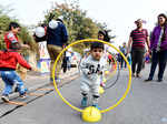 Puneites enjoy carnival with families at Happy Streets 