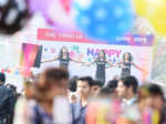 Puneites enjoy carnival with families at Happy Streets 