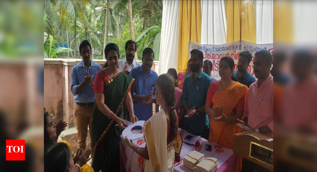 Pink ladder team completes construction of second house | Kozhikode ...