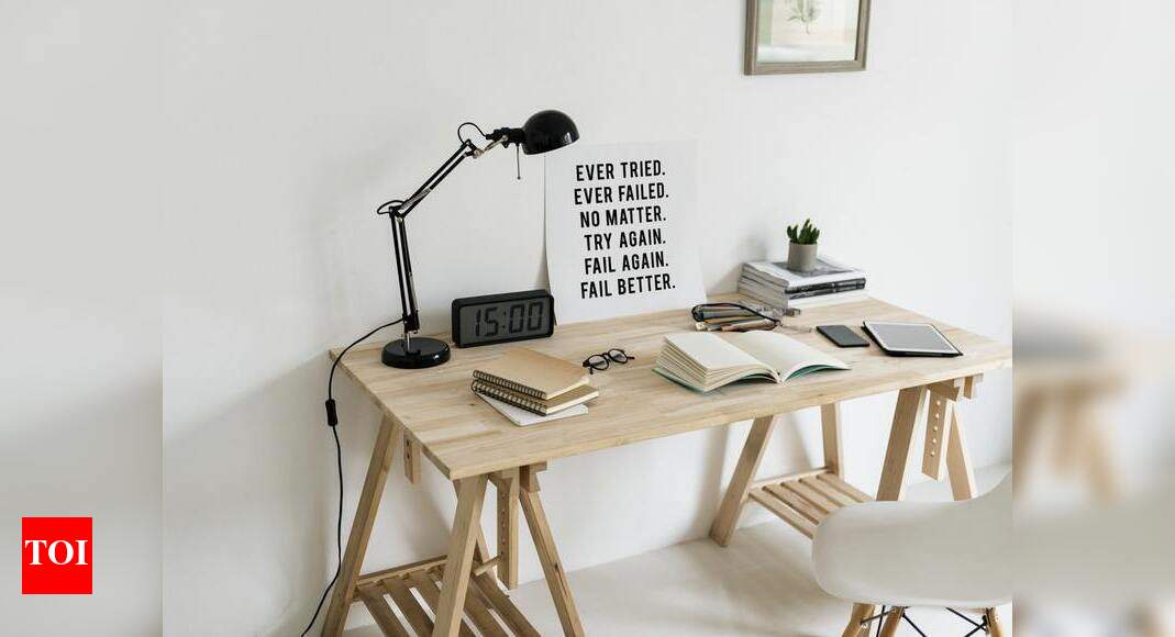 Study tables that will create an inspiring work space | Best Products ...