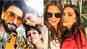 Deepika Padukone is an effortless beauty as she poses with Neha Dhupia at Karan Johar's bash