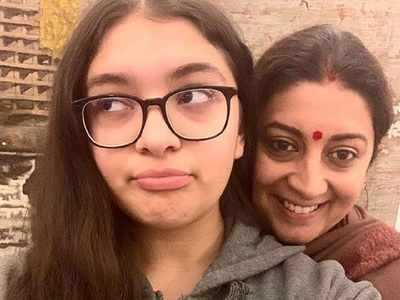 Smriti Irani shares how she deals with her daughter's 'teenage tantrums'; read her hilarious post