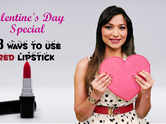 Valentine's Day Special: 3 ways to use a red lipstick