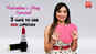 Valentine's Day Special: 3 ways to use a red lipstick