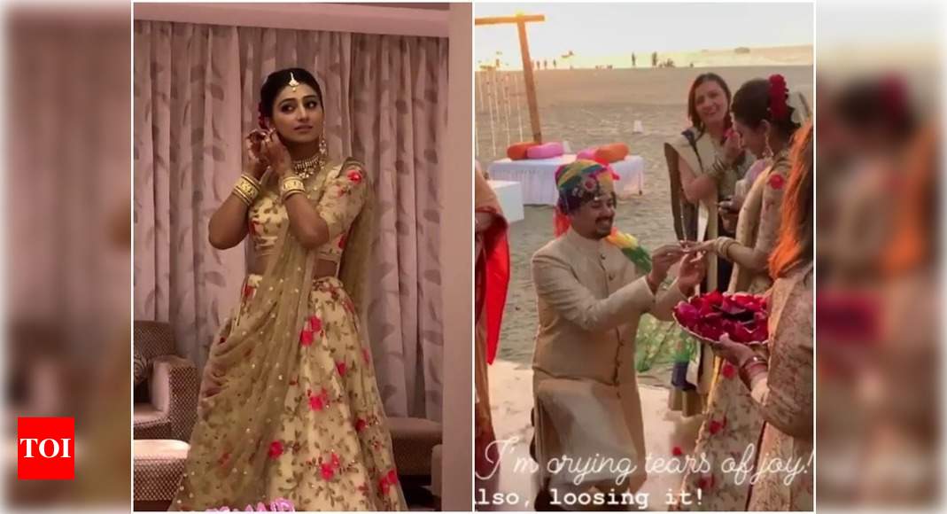 Yeh Rishta Kya Kehlata Hais Mohena Kumari Singh Looks Stunning In These Engagement Pictures 8528