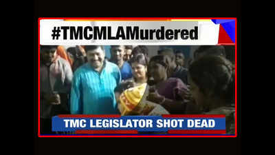 Satyajit Biswas, Trinamool MLA shot dead in West Bengal