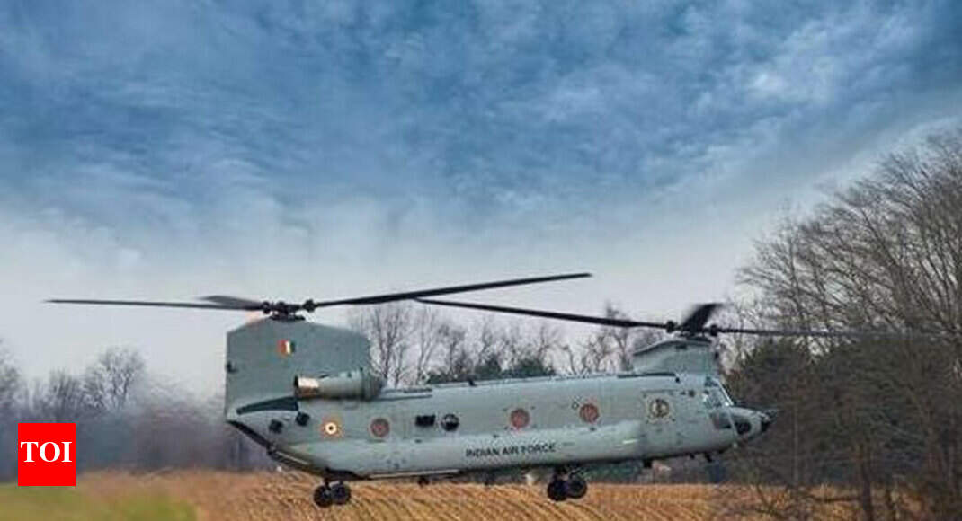 CH47F Chinooks Boeing delivers first four Chinook helicopters for IAF