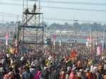 Basant Panchami: Millions of devotees take holy dip in Sangam