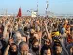 Basant Panchami: Millions of devotees take holy dip in Sangam