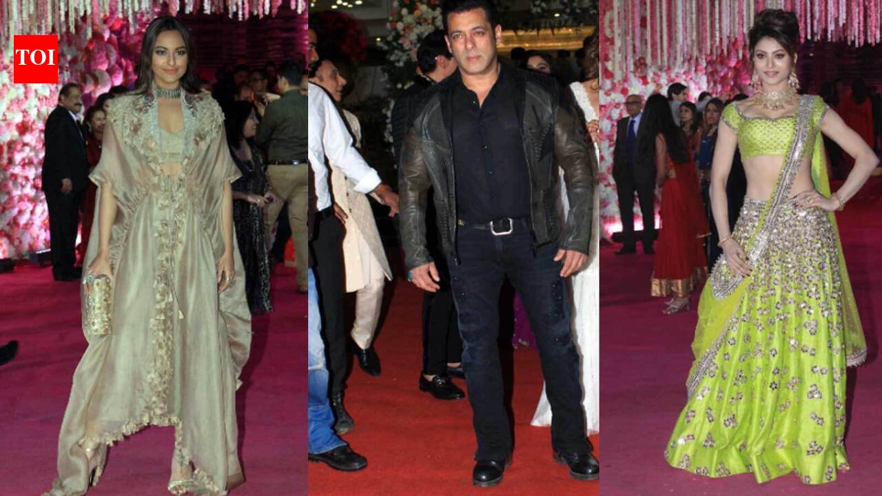 Salman Khan to Sonakshi Sinha, Bollywood celebs glam up Azhar Morani's ...