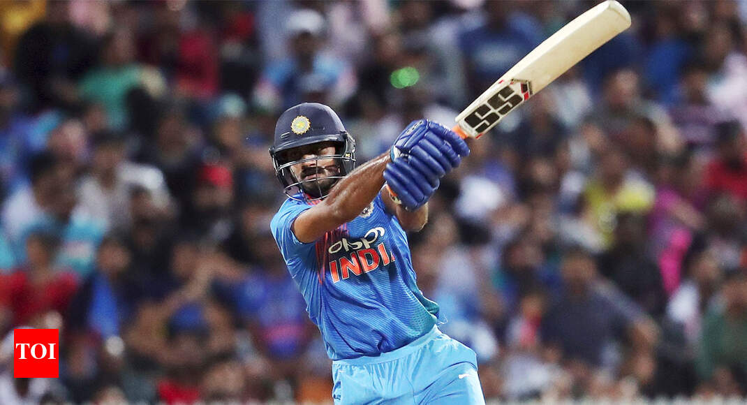 Promotion to number three was a big surprise: Vijay Shankar