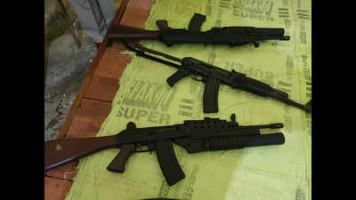 Bihar cops seize spare parts of AK-47 rifles in Purnia