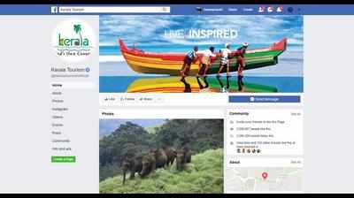20 lakh followers for Kerala tourism on Facebook