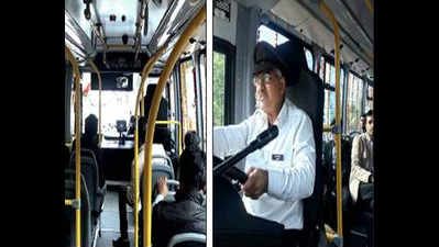 Alambagh to Gomtinagar, first electric bus zips past awed locals
