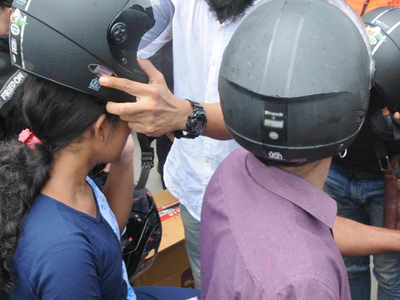 Free helmets on sale