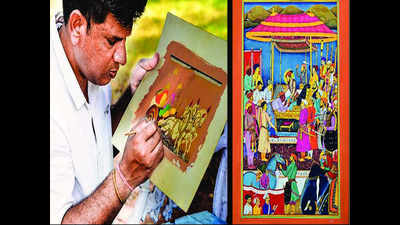 A painter out to keep his dying art alive | Madurai News - Times of India