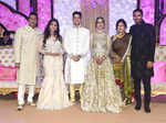 Azhar Morani and Tanya Seth’s wedding reception​ photos