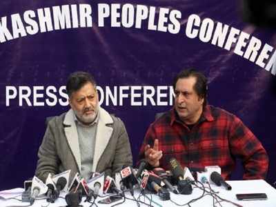Sajad Lone led People's Conference announces candidates for two LS seats in J&K